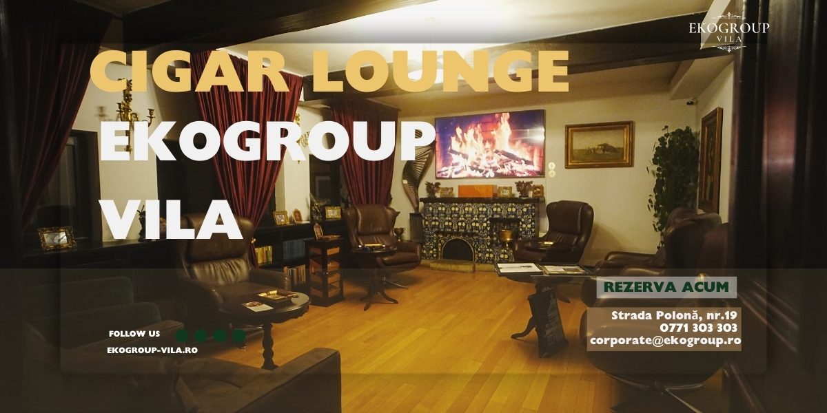 Locație reclame exclusivistă: Cigar Lounge-ul interbelic pentru experiențe premium în București